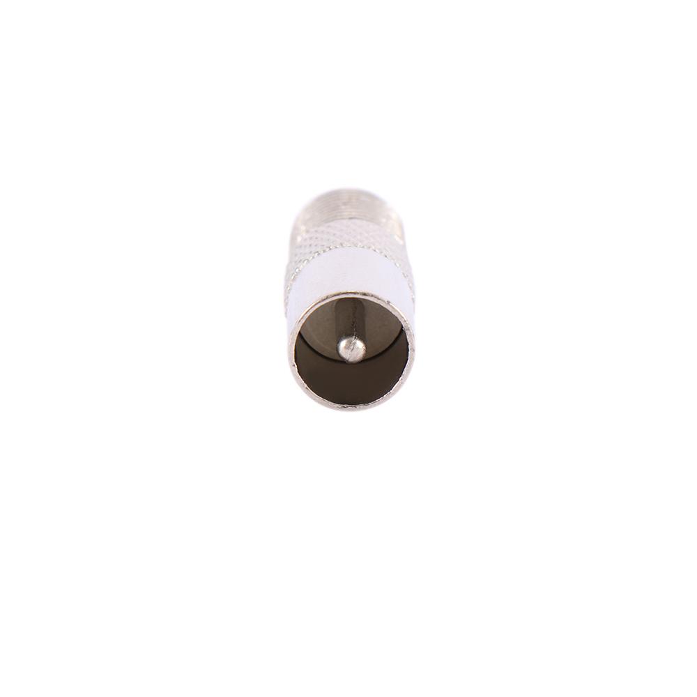 PAL 2pcs Antenna Plug Adapter RF Coax 9.5mm Converter Adaptor Connector F To RF male