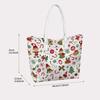 Christmas Print Large Capacity Tote Bag Fashionable Portable Shoulder Bag For Women