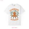Sarddine And Punto Garunisext Dyed T Shirt Oceancore Sea Vintage Homme Casual Designer Clothes Graphic Breathable Soft