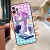 Great Wave Retro Cyber Statue Phone Case For iPhone 17 16 15 14 13 11 12 Pro Max mini 16 Plus 16e 17 Air Protective Cover
