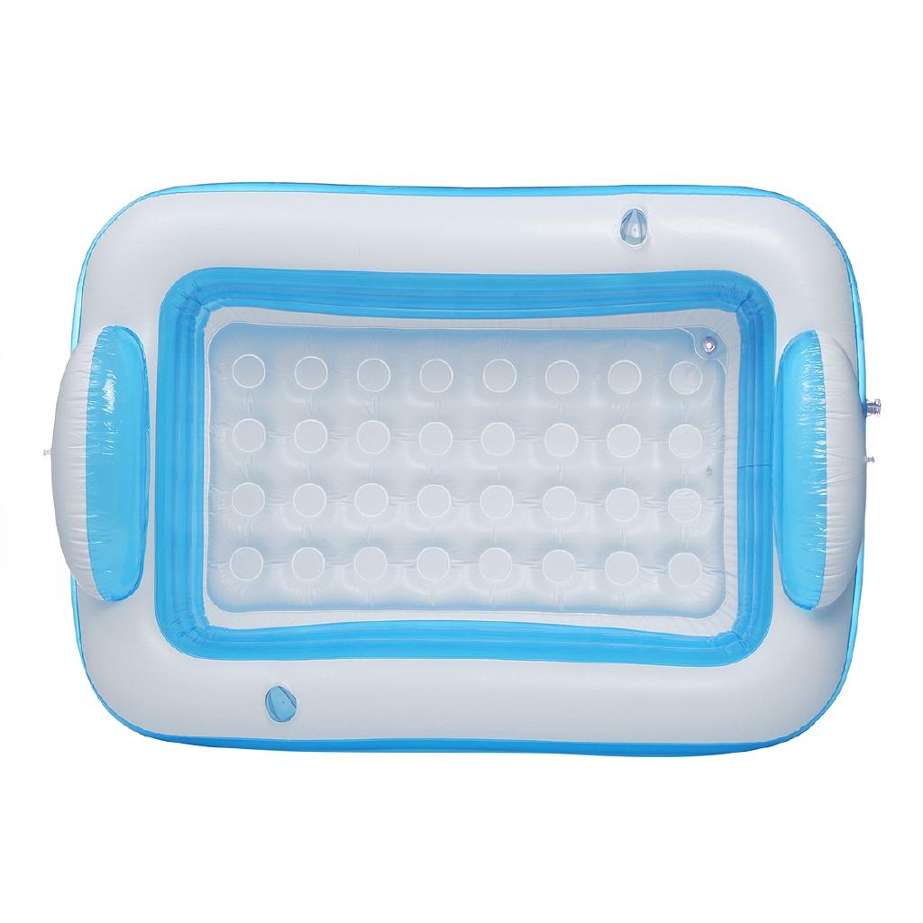 Summer Family Inflatable Swimming Pool Adults Kids Playing Pool Bathing Tub Outdoor Indoor 180cm