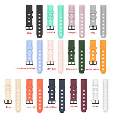 20mm Silicone Watch Band for Fenix 7S Sport Watchband Bracelet Strap