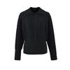 Retro Sweter Krótki z Dekoltem i Splotem Warkoczowym w Koreańskim Stylu WS9295-26