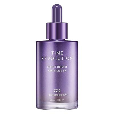 Time Revolution Night Repair Gesichtsserum Ampulle (5. Generation) - Über Nacht probiotische Hautpflege für intensive Reparatur und Ausstrahlung, 1,69 fl oz