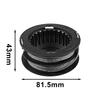 Replacement Spool KST130X Compatible 2mm Diameter Easy Installation Enhanced Cutting Efficiency Gardening Tasks
