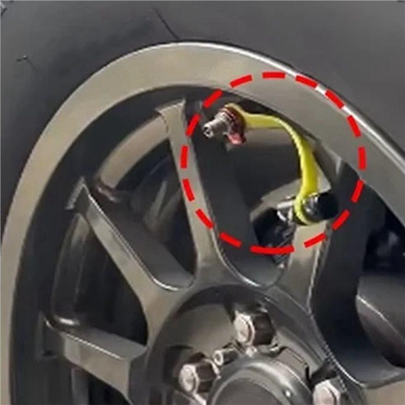 4X Universal Tire Valve Pressure Relief Valve Desert Off-Road Sand Tire Quick Release Valve Car Accessories Long Style