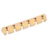 String Nut Brass Metal Adjustable for 6?String Electric Bass Guitar Parts Accessories