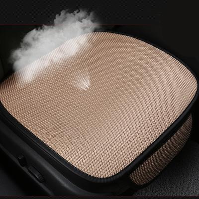 Summer Car Seat Cover Breathable Ice Silk Four Seasons Car Seat Cushion Protector Pad Front Pad Fit for Most
