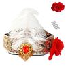 Uyghur Nationality Hat With Embroidery Pattern And Feathered For Women Cosplay Parties And Carnivals Cultural Festival