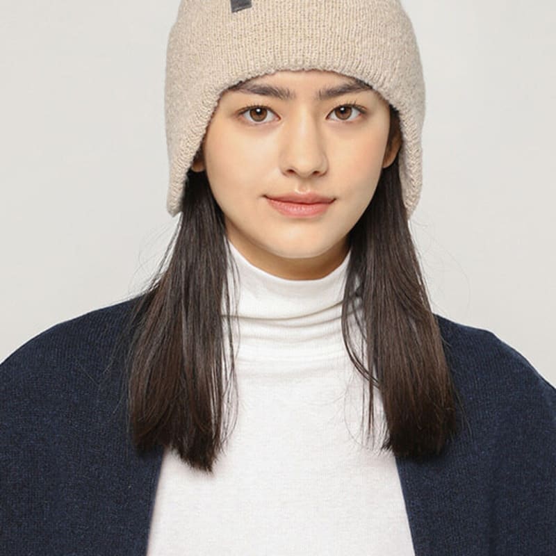 

ENOUGH TIME CHOUCHOU BEANIE (BEIGE) FREE