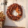 Festive Wall Hanging Decor for Home Rustic Horse Wreath Front Door, Western Farmhouse Head Durable Decorative Bedroom with Horseshoe, Handcrafted