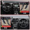 For Right Rudder Toyota Land Cruiser Prado 150 2010-2023 Door Handle Decorative Glass Switch Button LC150 Interior Accessories