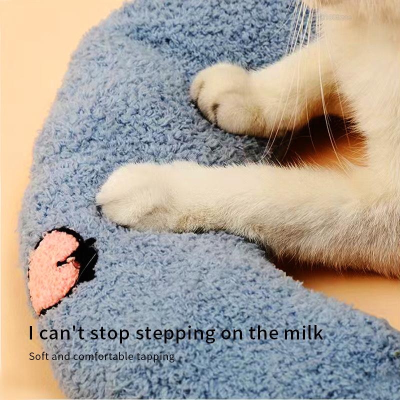 Little Pillow Suitable For Cats Fashion Neck Protector Deep Sleep Puppy U-Shaped Pillow Cat Pillow Kitten Headrest Dog Sleeping Pillow Decor
