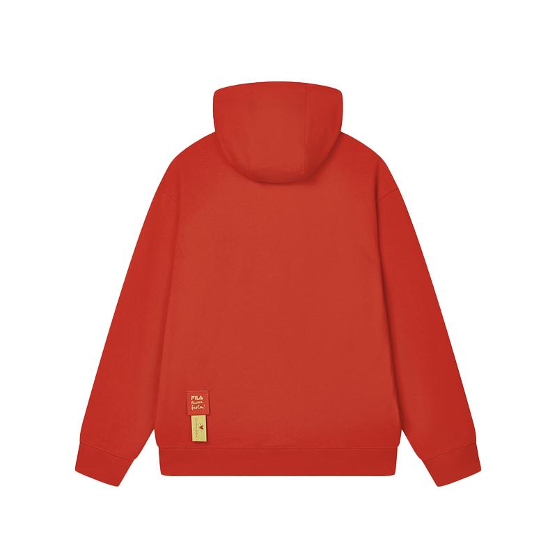 New FILA ORIGINALE Sweatshirt Unisex Legend Red F11U519204F-RD