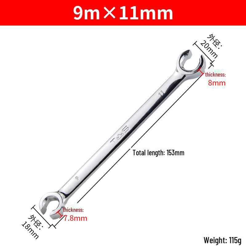 

Двусторонний масляный трубный ключ Taishan для разборки тормозов экскаваторов и ремонта автомобилей