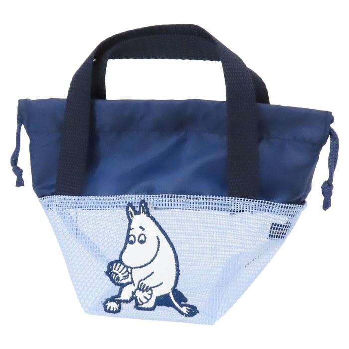 Marushin Mesh Pouch MOOMIN Blue Shell Golf Beginner Character 1525006900