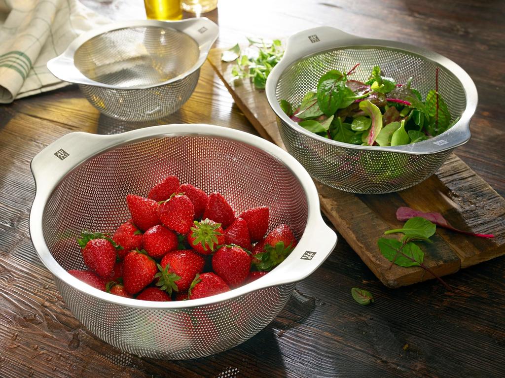 ZWILLING Table Strainer 20cm Stainless Steel Colander with Perforations Japanese - [Official Retailer] 39643-020