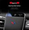 Li Auto L6789 ONE MEGA Steering Wheel Emblem Stickers, Creative Men's Interior Decor
