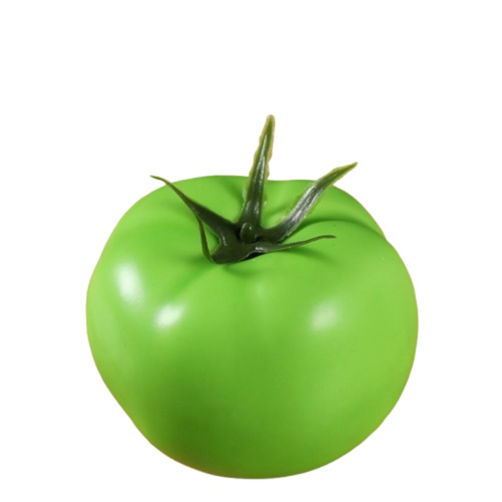 

5pcs Mini Artificial Tomato Ornament Handicrafts Fake Vegetables Props Fruit Shop Decoration зелёный