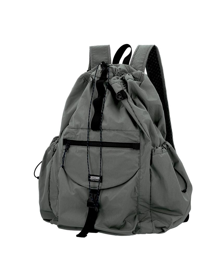 Sweetch Voyager Drawstring Backpack 002 S Forest Green