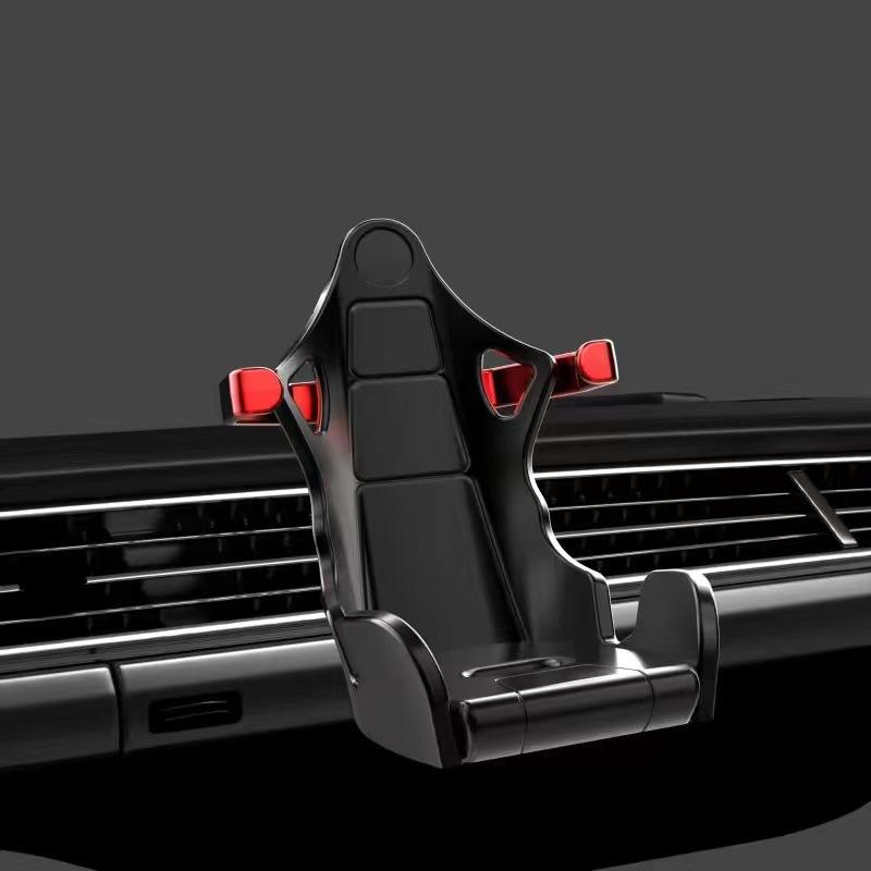 Racing Seat Car Mobile Phone Holder Stable And Shock-Resistant Car Navigation Bracket For Universal Accessories Tools