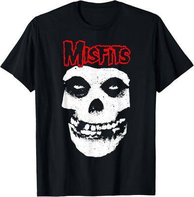Misfits – Skull Rood Logo T-shirt