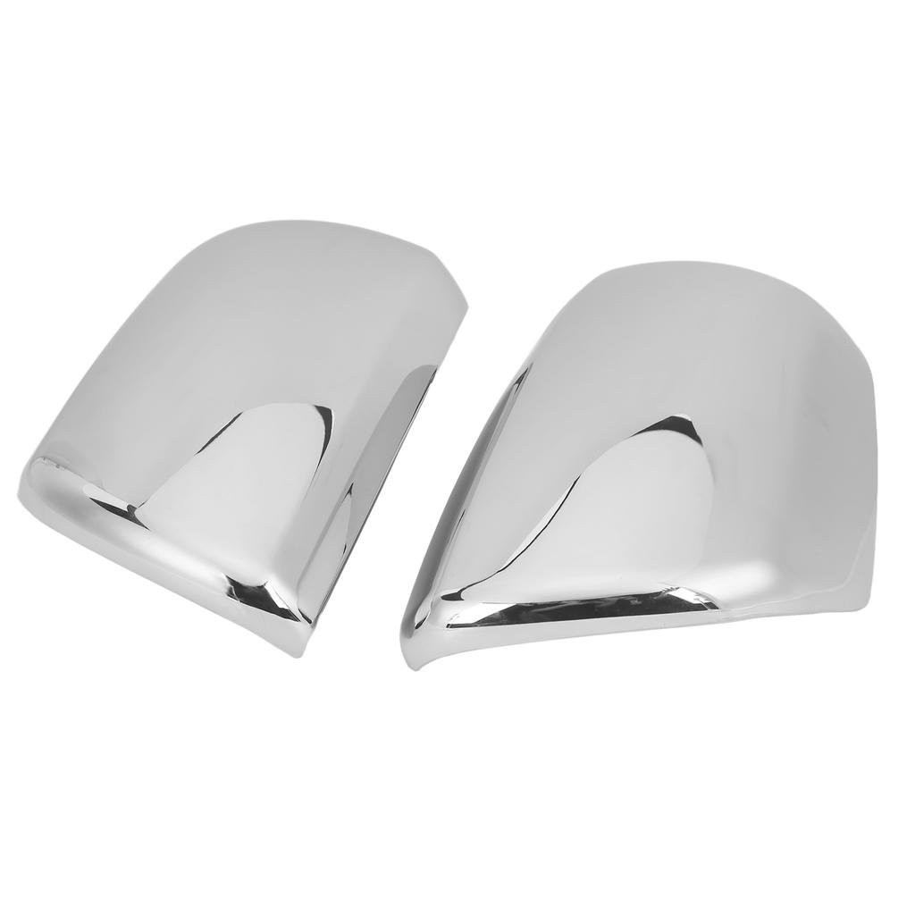 2 Pcs Car Door Mirror Cover ABS Auto Exterior Decorative Accessories Replacement for Sienna 2010‑2018