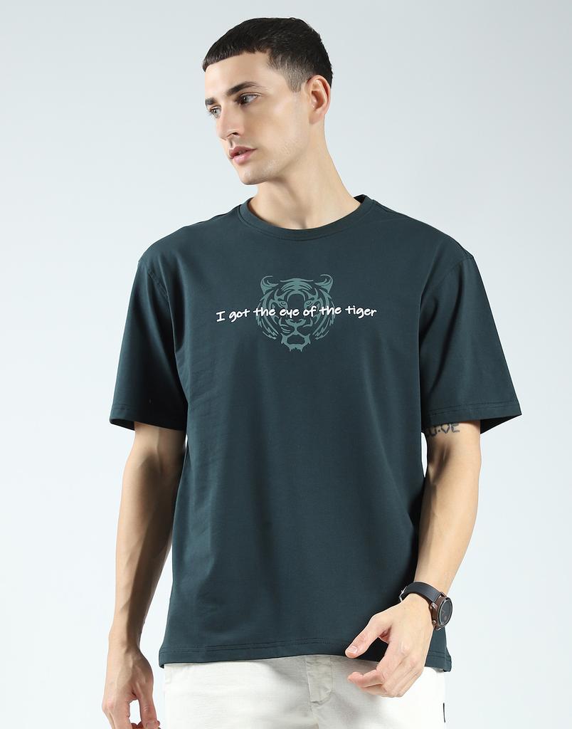 ROCK.IT from House of Monte Carlo Men's Regular Fit Printed T-Shirt