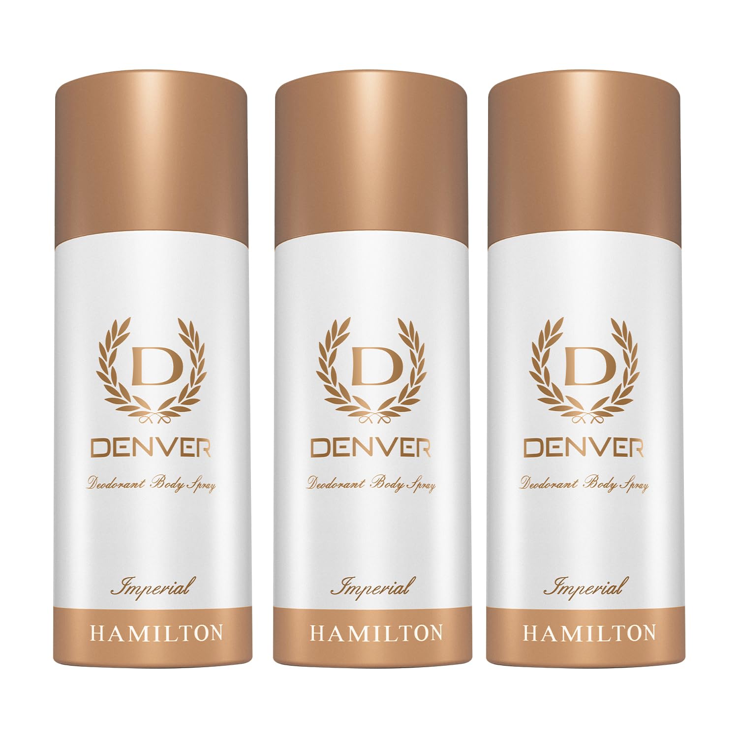 DENVER Imperial Deodorant For Men -150 ML Each, Pack of 3| Long Lasting Deodorant For Men