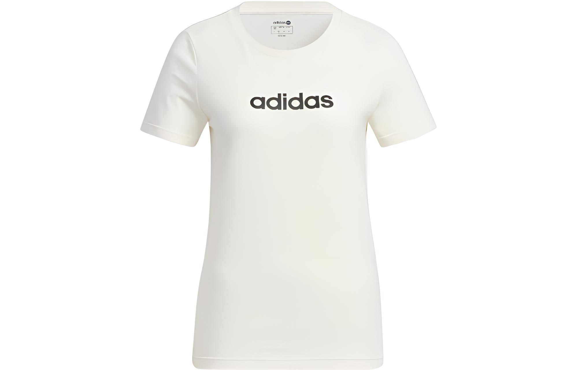 Adidas Neo Set in Sleeve T Shirt Women s White HE4526 S