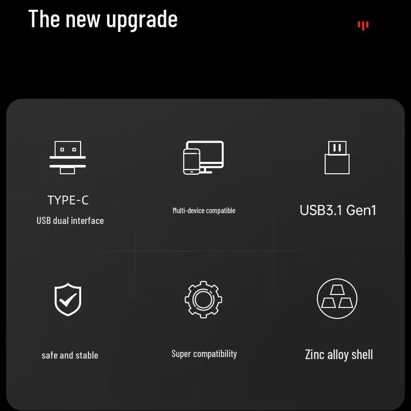 Newmine UT05 Dual-Interface Typ-C USB 3.1 Flash-Laufwerk