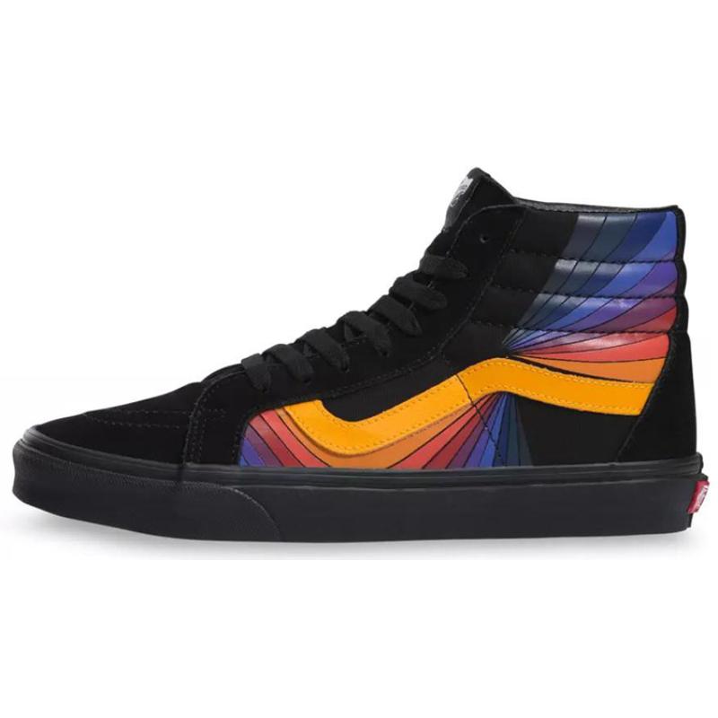 Vans Sk8 Hi Reissue Refract Black Sneakers VN0A4U3DWN6 34.5