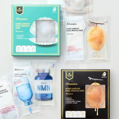 Premium Mask Pack (Honey Glow/Water Glow/Blue Glow) 5 Sheets, 4 Types (Choose 1)