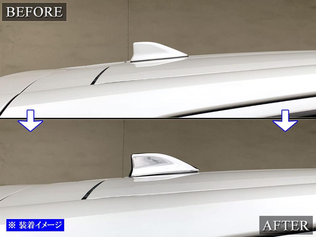 BRIGHTZ Yaris 210 Chrome Antenna Cover MXPA15 (2010-2015) [ANTENNA-053] KSP210, MXPA10, MXPH10, MXPH15, (2010-2015)