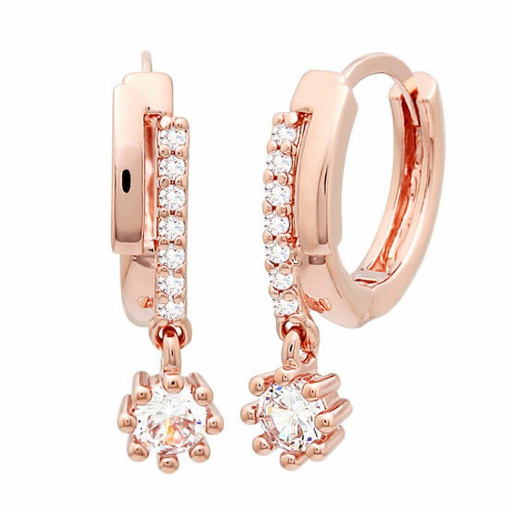 

14K Gf Riena Gold Field Pin One-Touch Ring Gold Needle Earrings