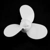 7 1/4 5‑A 3 Aluminum Propeller Aluminum 3 Blades Propeller for Hangkai 3.5HP Boat Outboard Motor