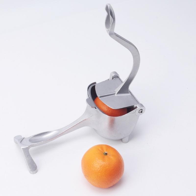 Metal Manual Press Juicer For Lemon Pomegranate Juice With Efficient Separation Ergonomic Handle Juice Extractor