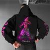 Dragon Ball Peripheral Hoodie 2025 Autumn/Winter New Men's Street Trend Casual Loose American Hip Hop Sweater Parent-child Top