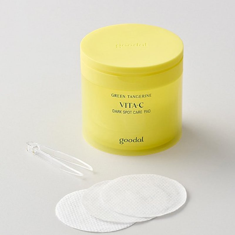 

[Goodal] Пэды для точечного ухода с зеленым мандарином и витамином C 70 шт.