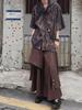 Yamamoto Dark Series Rivet Wide-Leg Harem Pants 2024