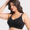 Big-size Seamless Bra for Women Without Steel Hooks Women's Cup-shaped Underwear That Gathers Breasts and Prevents Sagging