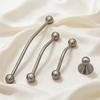 Modern Zinc Alloy Wardrobe Door Handle Single Hole Nordic Minimalist Cabinet Knob Drawer Handle Furniture Hardware