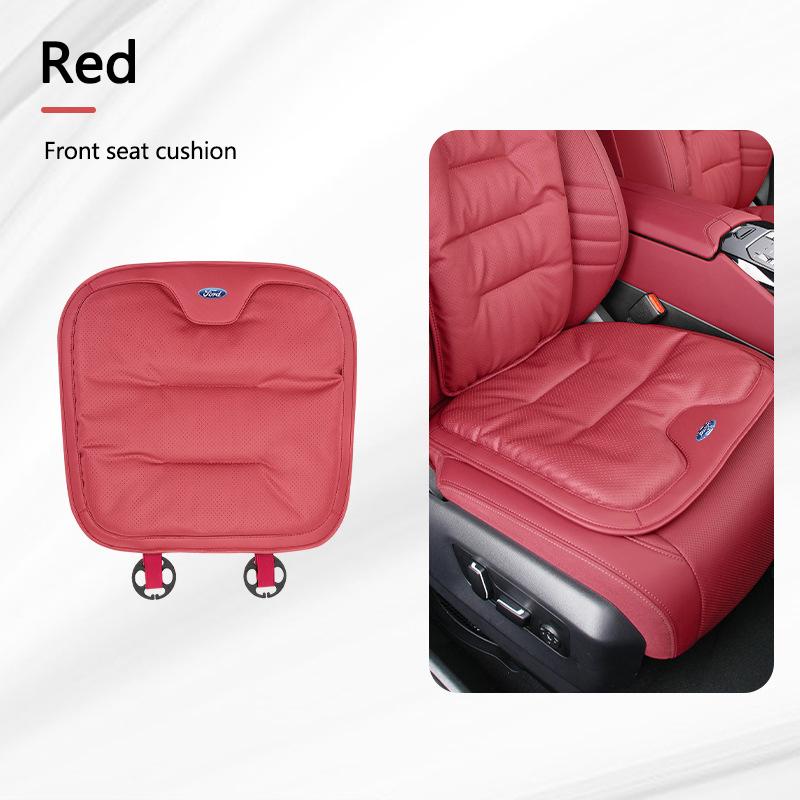 AKO1 Car Breathable Seat Plush Cushion Velvet Warm Pad Rear Seat Cover For Ford Escape Focus Fusion Fiesta Mondeo Mk2 3 Auto Decal