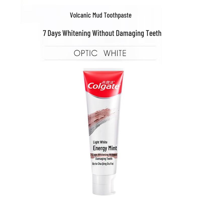 Colgate Optic White Volcanic Mud Whitening Toothpaste