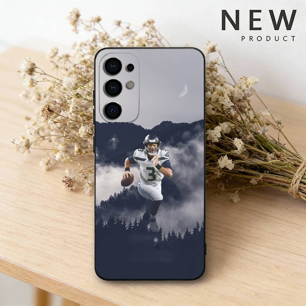 R-Russell Rugby  Wilson 3  phone Case For Samsung S26,25,24,21,22,23,30,20,Ultra,Plus,Fe,Lite Black Soft Cover