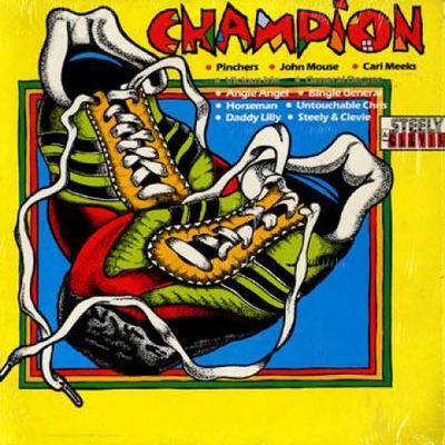 LP Record VARIOUS  Champion VPRL1091 Steely  Clevie 1990 Jamaica Reggae Ska  Dub Used