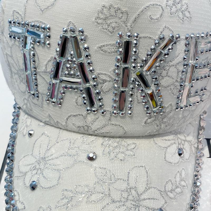 Embellished  Baseball Cap - Stylish Street Style Trucker Cap For Sun Protection - Adjustable, Breathable