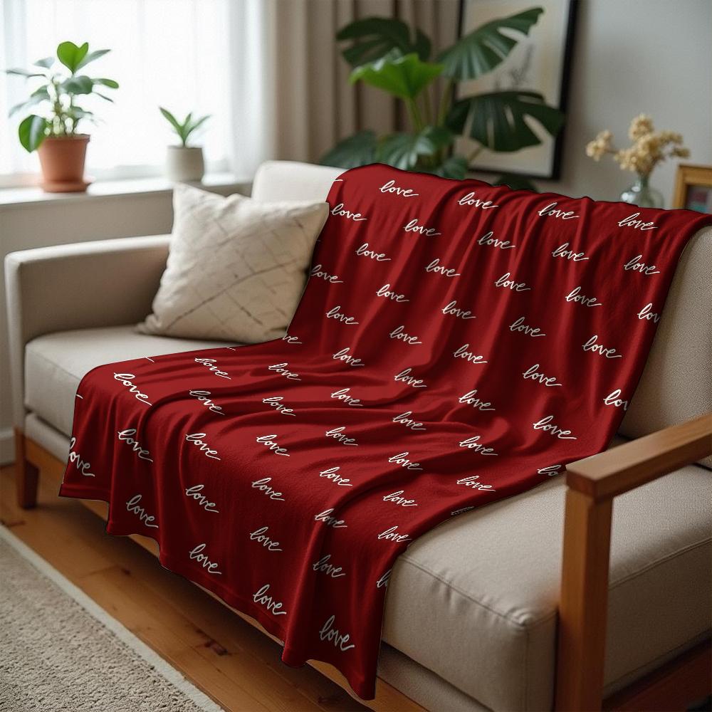 Linear Ocean Anime Cartoon Flannel Blanket Soft Warm Throw for Bedroom Sofa Car Kids Holiday Gift