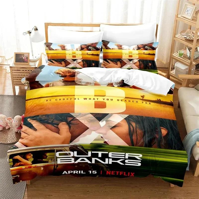 Comforter Tv Outer Banks Bedding Set Boys Girls Twin Queen Size Bed Kids Adult Fashion Home Textileextile