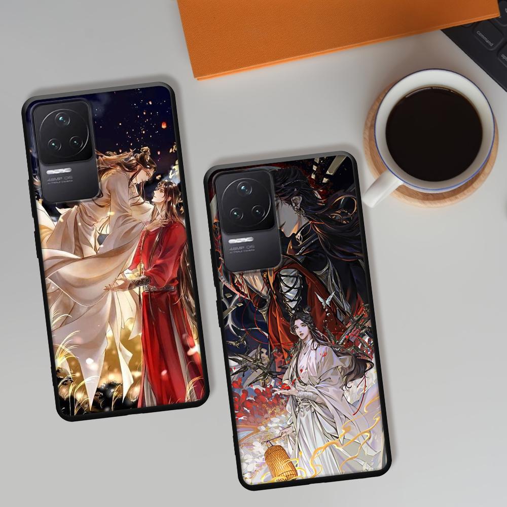Heaven Official's Blessing Tian Guan Ci Fu Phone Case for Xiaomi Redmi Note 11 10 9C Pro 10X K20 Note 9A K40 K30S Phone Covers